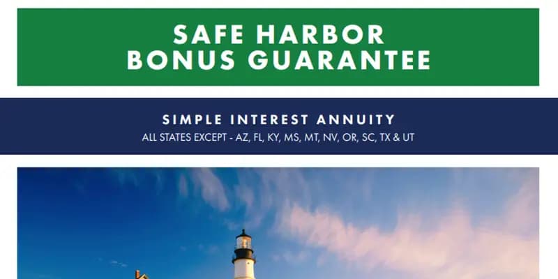 Safe Harbor Bonus Guarantee